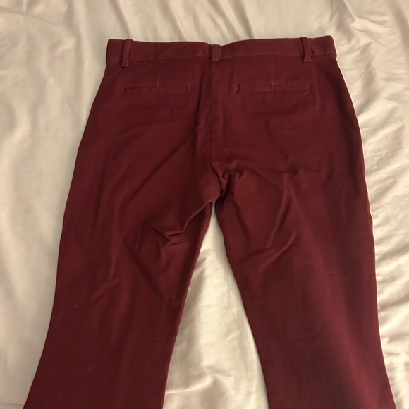 Gap Burgundy crop trousers - Picture 5 of 5